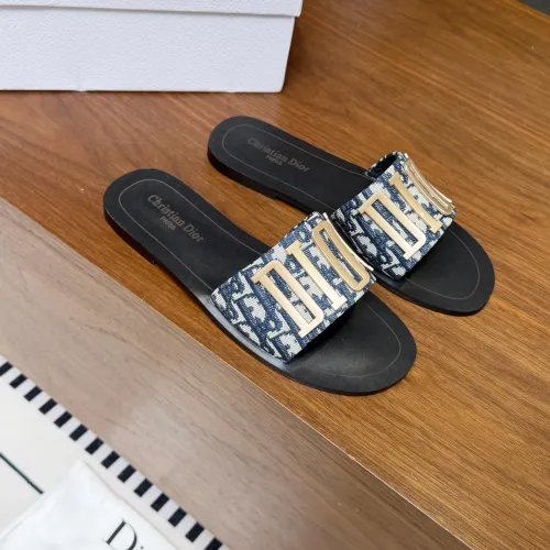 Replica Christian Dior Slippers For Women #1472481 $64.00 USD for Wholesale