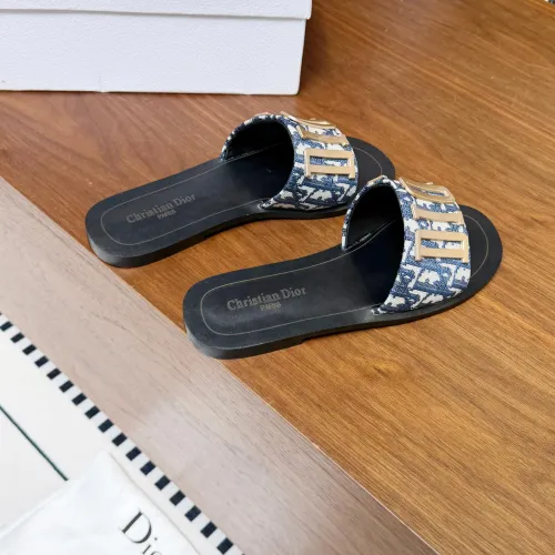 Replica Christian Dior Slippers For Women #1472481 $64.00 USD for Wholesale