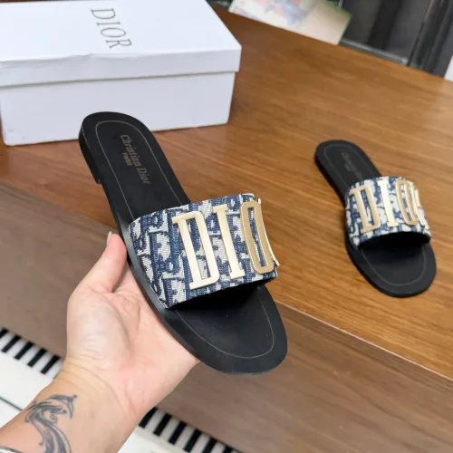 Replica Christian Dior Slippers For Women #1472481 $64.00 USD for Wholesale