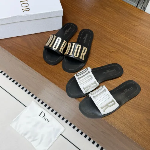 Replica Christian Dior Slippers For Women #1472483 $64.00 USD for Wholesale
