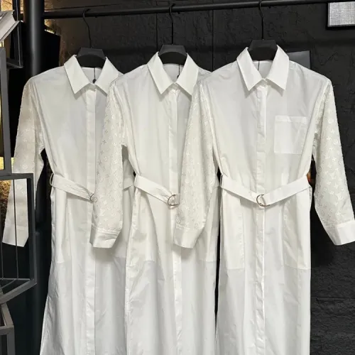 Wholesale Louis Vuitton LV Dresses Long Sleeved For Women #1472516 $80.00 USD, Wholesale Quality Replica Louis Vuitton LV Dresses
