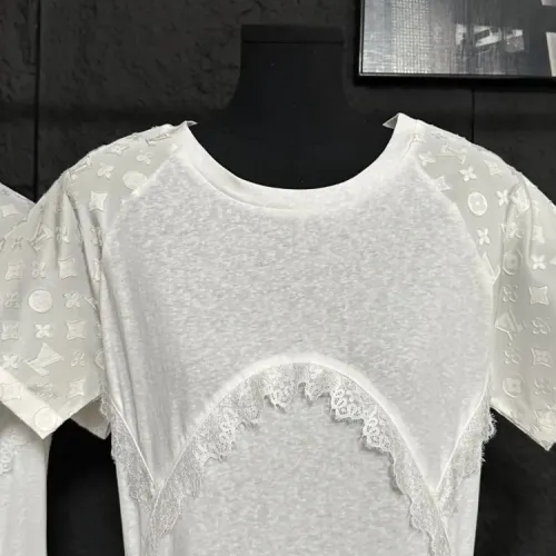 Replica Louis Vuitton LV Dresses Short Sleeved For Women #1472517 $80.00 USD for Wholesale