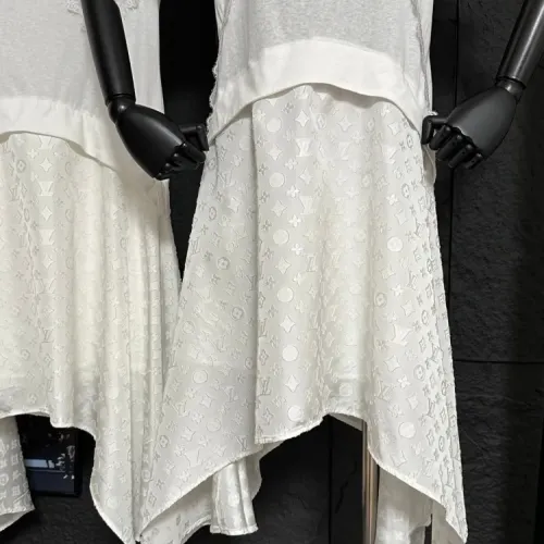 Replica Louis Vuitton LV Dresses Short Sleeved For Women #1472517 $80.00 USD for Wholesale