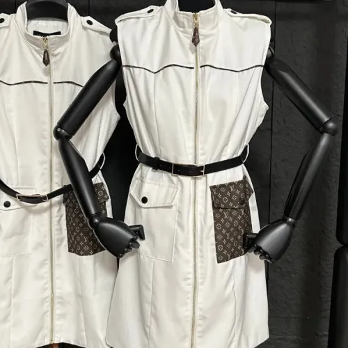 Replica Louis Vuitton LV Dresses Sleeveless For Women #1472521 $92.00 USD for Wholesale
