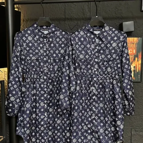Wholesale Louis Vuitton LV Dresses Long Sleeved For Women #1472527 $72.00 USD, Wholesale Quality Replica Louis Vuitton LV Dresses