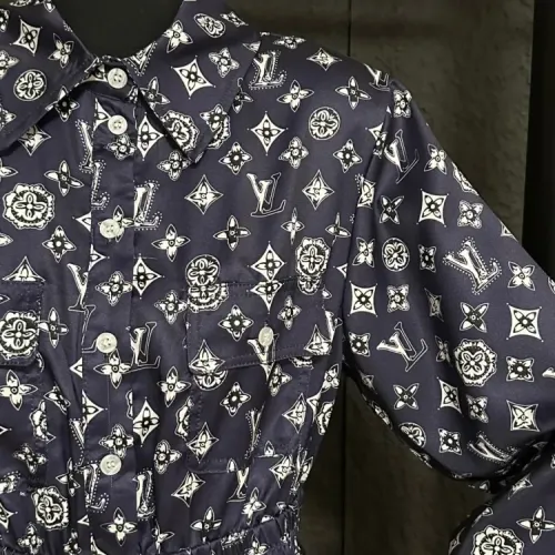 Replica Louis Vuitton LV Dresses Long Sleeved For Women #1472527 $72.00 USD for Wholesale