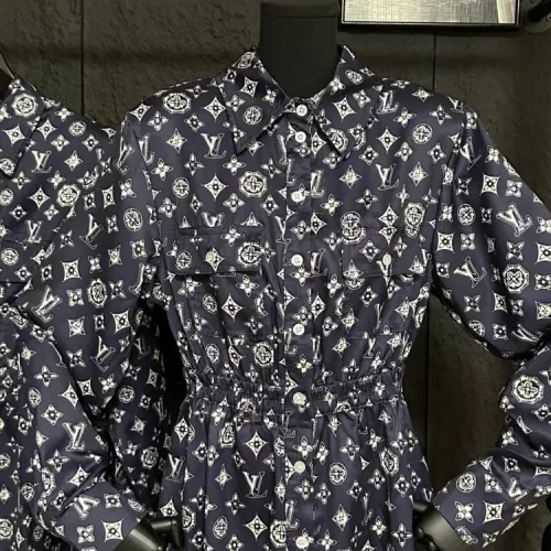 Replica Louis Vuitton LV Dresses Long Sleeved For Women #1472527 $72.00 USD for Wholesale