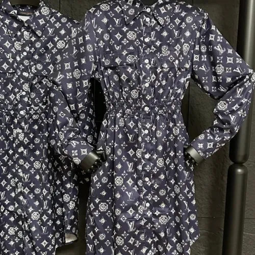 Replica Louis Vuitton LV Dresses Long Sleeved For Women #1472527 $72.00 USD for Wholesale