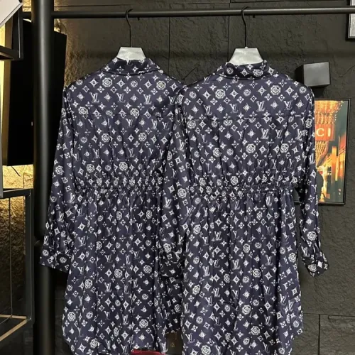 Replica Louis Vuitton LV Dresses Long Sleeved For Women #1472527 $72.00 USD for Wholesale