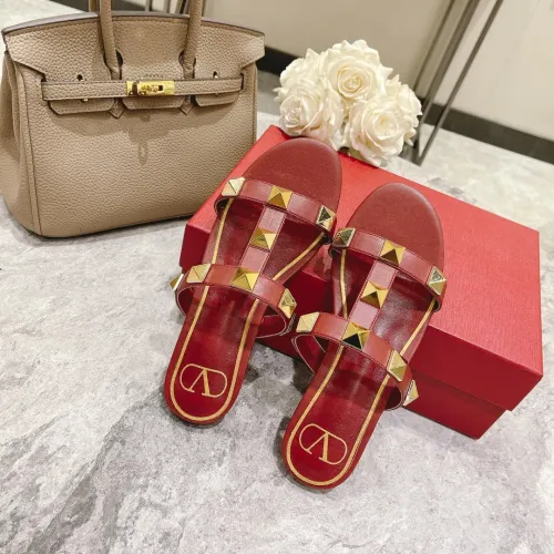 Replica Valentino Slippers For Women #1472528 $88.00 USD for Wholesale