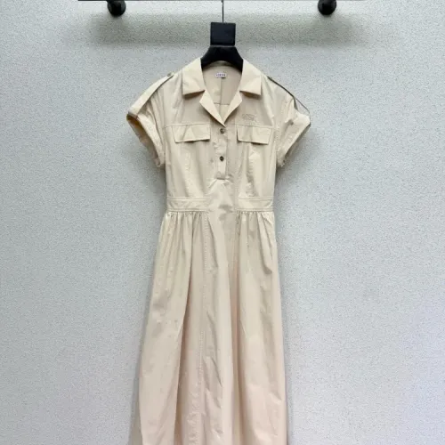 Wholesale LOEWE Dresses Short Sleeved For Women #1472531 $76.00 USD, Wholesale Quality Replica LOEWE Dresses