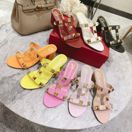 Replica Valentino Slippers For Women #1472538 $88.00 USD for Wholesale