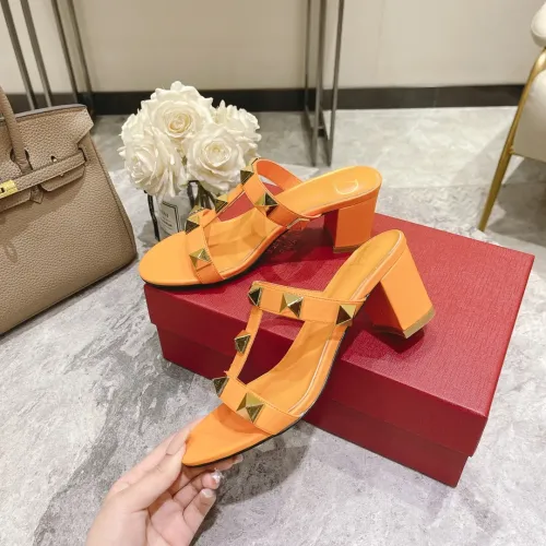 Replica Valentino Slippers For Women #1472541 $88.00 USD for Wholesale