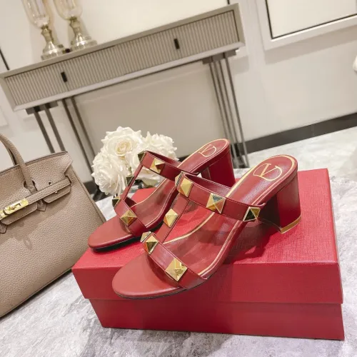 Replica Valentino Slippers For Women #1472542 $88.00 USD for Wholesale
