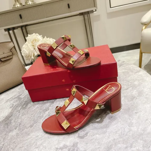 Replica Valentino Slippers For Women #1472542 $88.00 USD for Wholesale