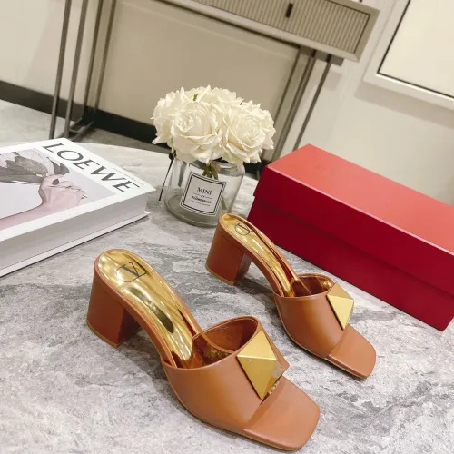 Replica Valentino Slippers For Women #1472544 $88.00 USD for Wholesale