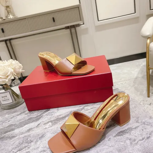 Replica Valentino Slippers For Women #1472544 $88.00 USD for Wholesale