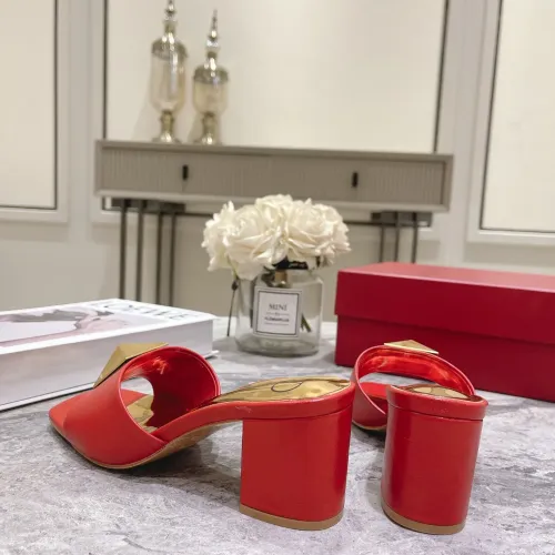 Replica Valentino Slippers For Women #1472545 $88.00 USD for Wholesale