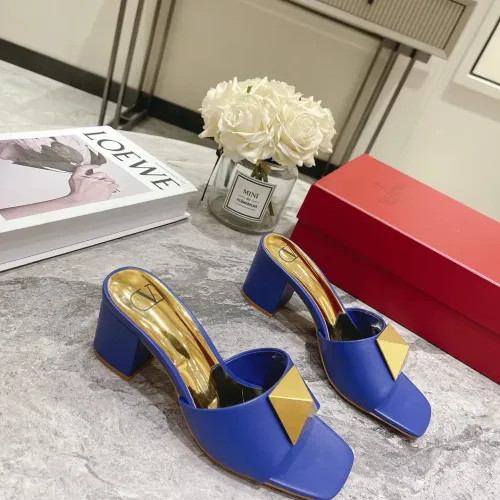 Replica Valentino Slippers For Women #1472546 $88.00 USD for Wholesale