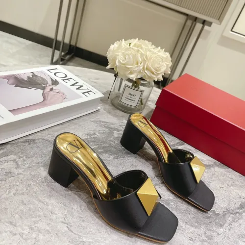Replica Valentino Slippers For Women #1472547 $88.00 USD for Wholesale