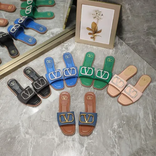Replica Valentino Slippers For Women #1472550 $72.00 USD for Wholesale