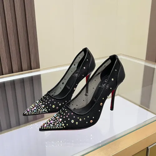 Wholesale Christian Louboutin High-heeled shoes For Women #1472606 $98.00 USD, Wholesale Quality Replica Christian Louboutin High-heeled shoes