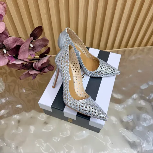Wholesale AQUAZZURA High-heeled shoes For Women #1472610 $128.00 USD, Wholesale Quality Replica AQUAZZURA High-heeled shoes