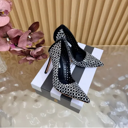 Wholesale AQUAZZURA High-heeled shoes For Women #1472611 $128.00 USD, Wholesale Quality Replica AQUAZZURA High-heeled shoes