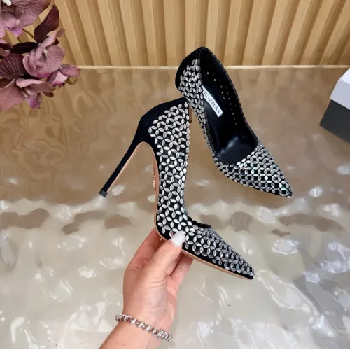 Replica AQUAZZURA High-heeled shoes For Women #1472611 $128.00 USD for Wholesale