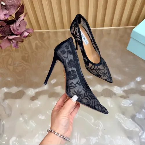 Replica AQUAZZURA High-heeled shoes For Women #1472614 $128.00 USD for Wholesale