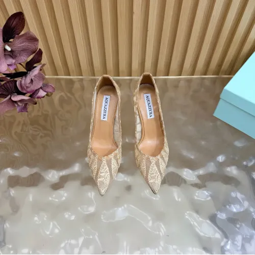 Replica AQUAZZURA High-heeled shoes For Women #1472615 $128.00 USD for Wholesale