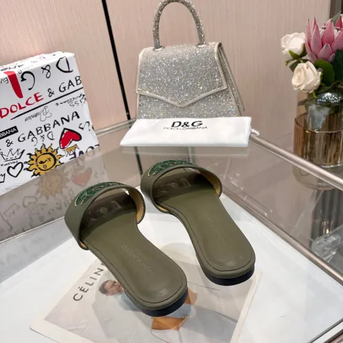 Replica Dolce & Gabbana D&G Slippers For Women #1472621 $88.00 USD for Wholesale
