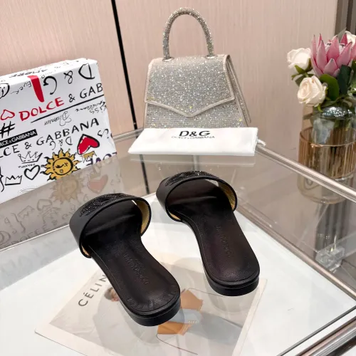 Replica Dolce & Gabbana D&G Slippers For Women #1472622 $88.00 USD for Wholesale