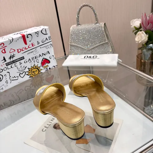 Replica Dolce & Gabbana D&G Slippers For Women #1472624 $92.00 USD for Wholesale