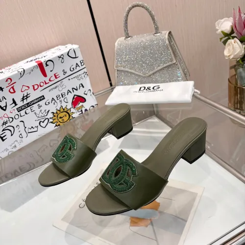 Wholesale Dolce &amp; Gabbana D&amp;G Slippers For Women #1472627 $92.00 USD, Wholesale Quality Replica Dolce &amp; Gabbana D&amp;G Slippers