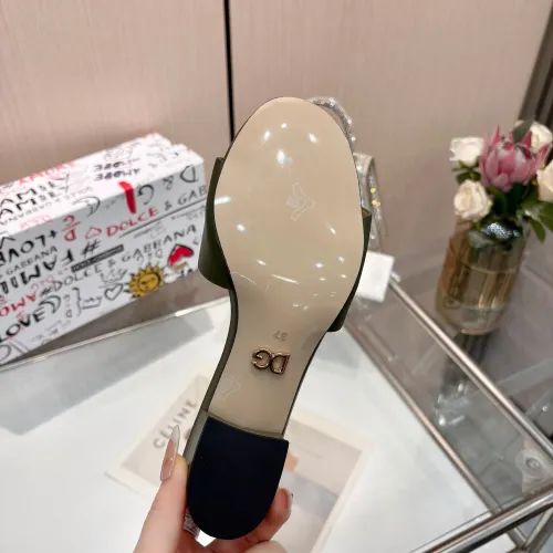 Replica Dolce & Gabbana D&G Slippers For Women #1472627 $92.00 USD for Wholesale