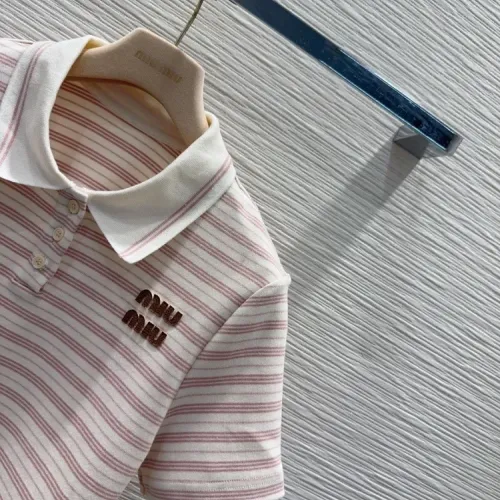 Replica MIU MIU Tracksuits Short Sleeved For Women #1472632 $80.00 USD for Wholesale