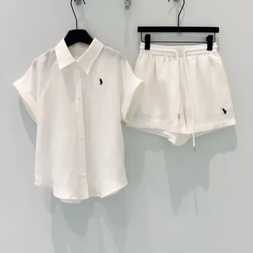 Wholesale Ralph Lauren Polo Tracksuits Short Sleeved For Women #1472639 $80.00 USD, Wholesale Quality Replica Ralph Lauren Polo Tracksuits
