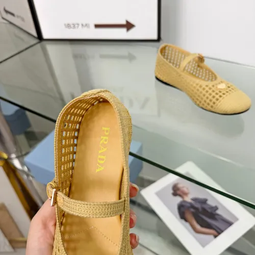 Replica Prada Flat Shoes For Women #1472641 $85.00 USD for Wholesale
