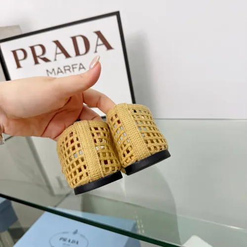 Replica Prada Flat Shoes For Women #1472641 $85.00 USD for Wholesale