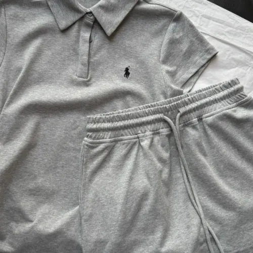 Wholesale Ralph Lauren Polo Tracksuits Short Sleeved For Women #1472643 $72.00 USD, Wholesale Quality Replica Ralph Lauren Polo Tracksuits