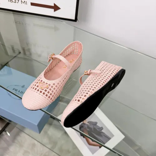 Replica Prada Flat Shoes For Women #1472644 $85.00 USD for Wholesale
