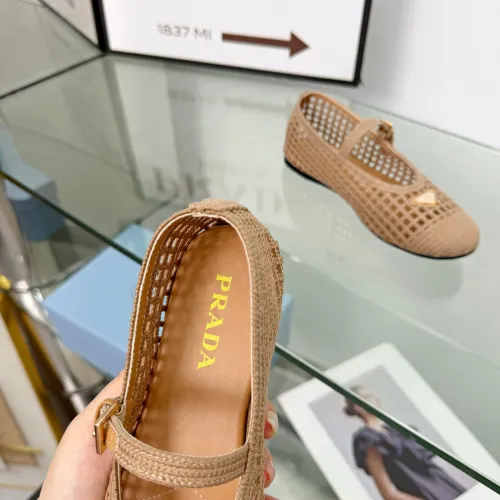 Replica Prada Flat Shoes For Women #1472646 $85.00 USD for Wholesale