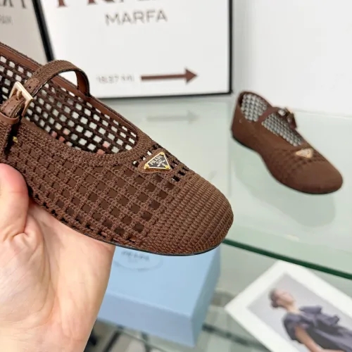 Replica Prada Flat Shoes For Women #1472647 $85.00 USD for Wholesale