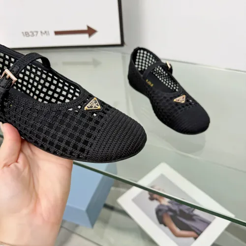 Replica Prada Flat Shoes For Women #1472649 $85.00 USD for Wholesale