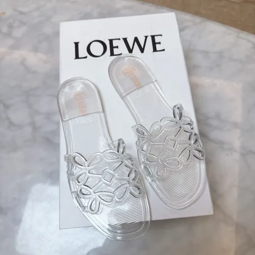 Replica LOEWE Slippers For Women #1472653 $52.00 USD for Wholesale