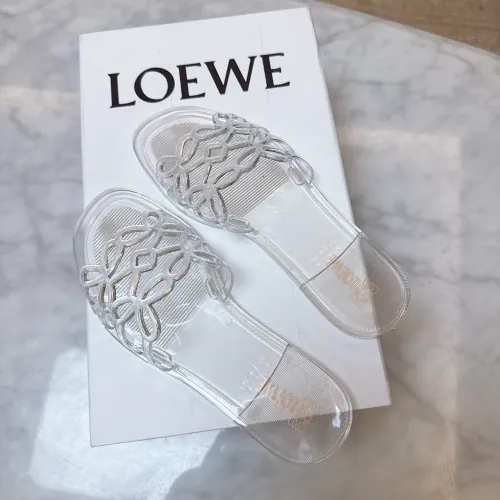 Replica LOEWE Slippers For Women #1472653 $52.00 USD for Wholesale