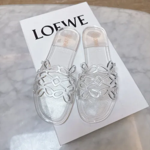 Replica LOEWE Slippers For Women #1472653 $52.00 USD for Wholesale