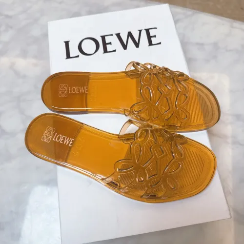 Replica LOEWE Slippers For Women #1472655 $52.00 USD for Wholesale