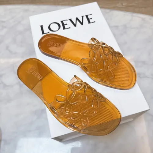 Replica LOEWE Slippers For Women #1472655 $52.00 USD for Wholesale